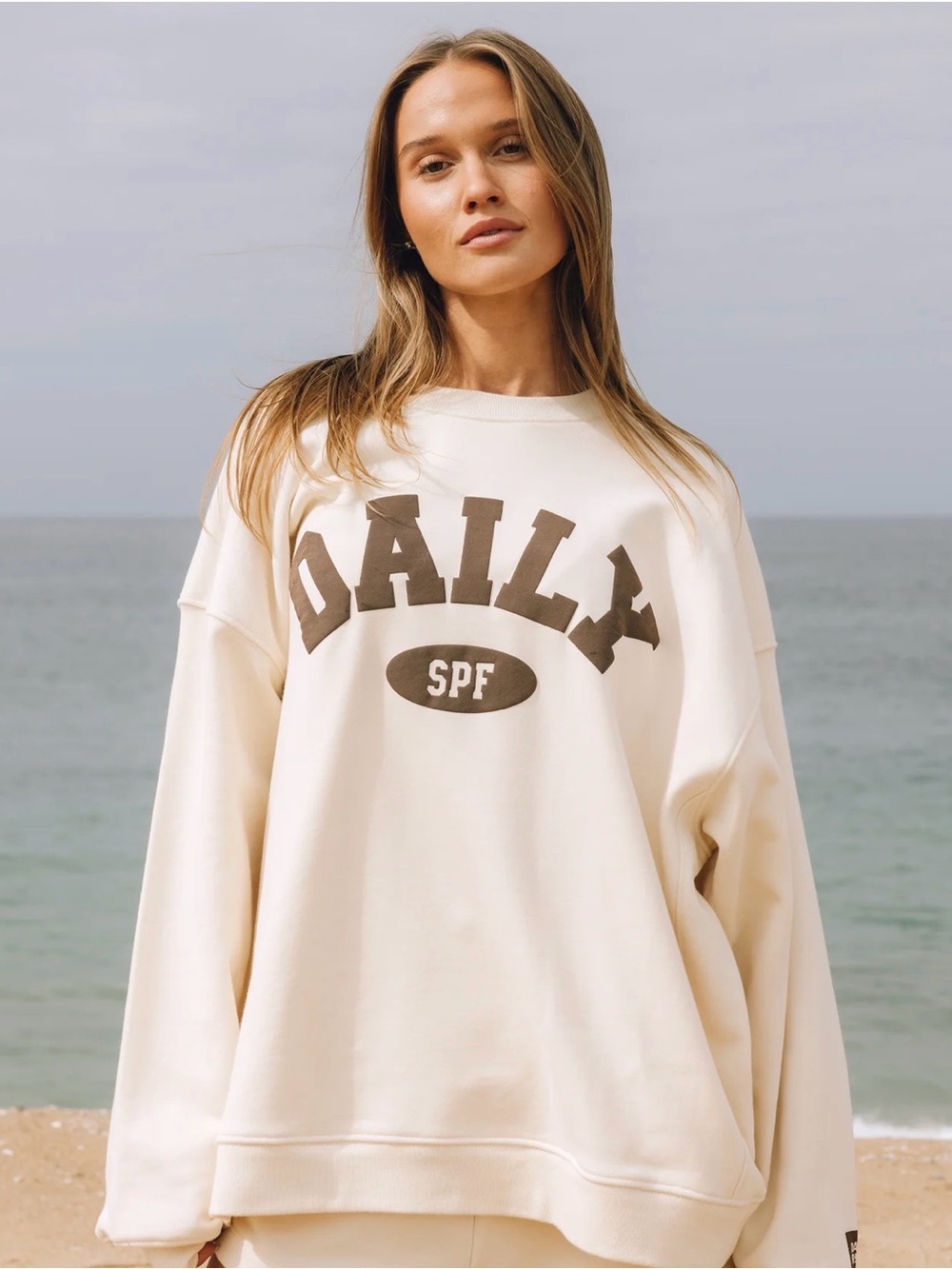 Daily Drills x Sun Bum Oversized Crewneck
 size Lg/Lx 🚨Rare size🚨